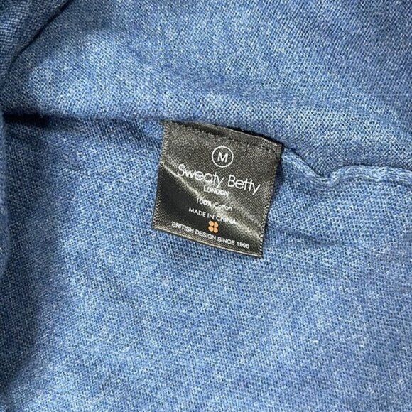 Sweaty Betty Blue Crew Neck Sweater - Picture 8 of 12